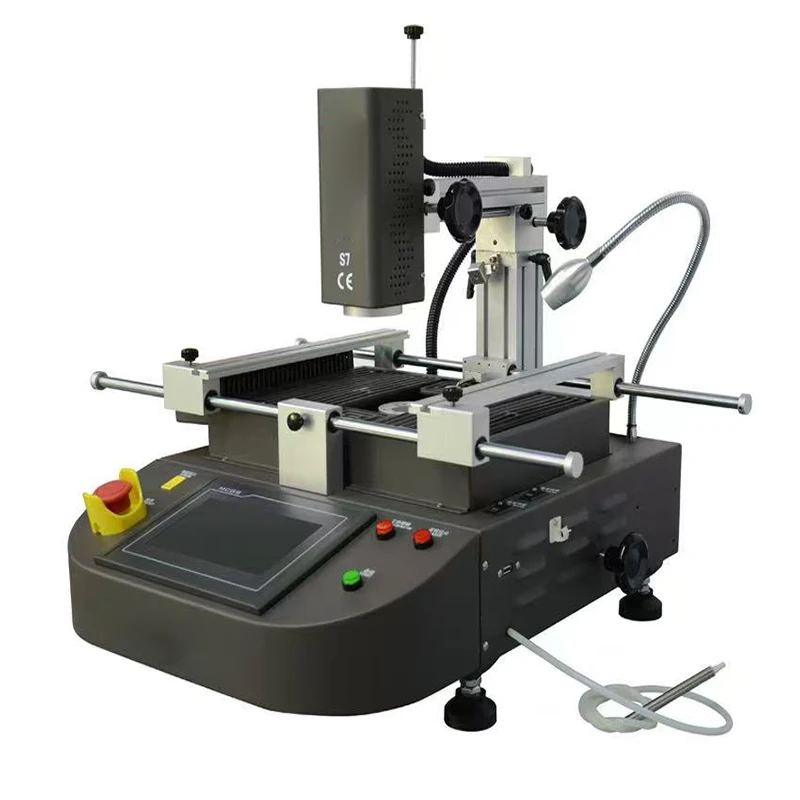 S7 BGA Rework-Station IC-Chip Heißluft-Schweißgerät SMT Infrarot-Lötstation Reparaturwerkzeuge 3 Temperaturbereiche Touchscreen Image