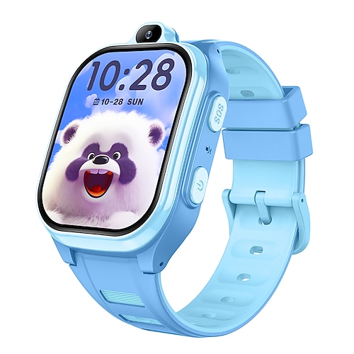 AS10 Smartwatch, 2 Zoll, Kinder-Smartwatch-Telefon, 3G, 4G, 3G, Schrittzähler, Anruferinnerung, Aktivitätstracker, kompatibel mit Android iOS, Kinder-GPS, lange Standby-Funktion, Image