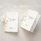 Libro da voto per matrimonio minimalista personalizzato Sposa e sposo personalizzato Matrimonio moderno Elegante biglietto da voto per lui e per lei Vole Set di 2 semplici