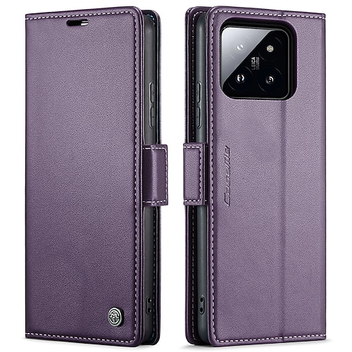 Handy Hülle Handyhüllen Für Xiaomi Universal Flip-Cover Vollschutz Ständer Kartenfach TPU PU-Leder Image