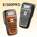 Stampante per etichette portatile E1000 PRO 203 dpi compatibile per Brother TZe-231 HSE-231 FX231 Nastro per etichette durevole da 6-12 mm per etichettatura da lavoro