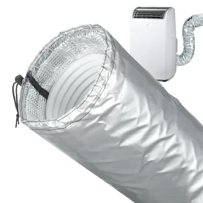 Adjustable Ac Hose Insulation Wrap Air Outlet Pipe Tube Hose protective Cover Air Conditioner Hose Cover Wraps For Indoor Room