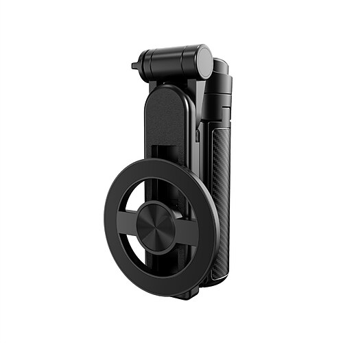 4-in-1 magnetischer Selfie-Stick – 360° drehbares Bluetooth-Mini-Stativ mit Telefonhalterung, ausziehbar auf 16 Zoll, kabellose Fernbedienung, kompatibel mit iPhone und Android-Smartphones
