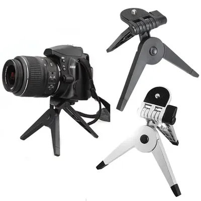 Universeller tragbarer klappbarer Stativständer für Canon Nikon Sony Kamera DV Camcorder DSLR SLR Kamerastative Zubehör Gurtgürtel