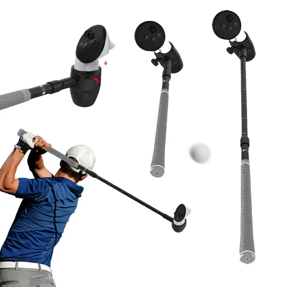 VR Golf Club VR Golf Griff Grip Rutschfeste Controller Erweiterungen VR Golf Club Grip für Meta Quest 3S/Quest 3/Quest 2 Zubehör Image