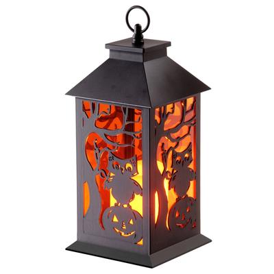 National Tree Company 12In Halloween Jack-O-Lantern With Candle
