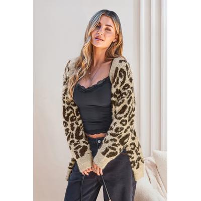 Wild Adventure Animal Print Cardigan