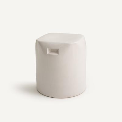 Oria Glazed Ceramic Side Table