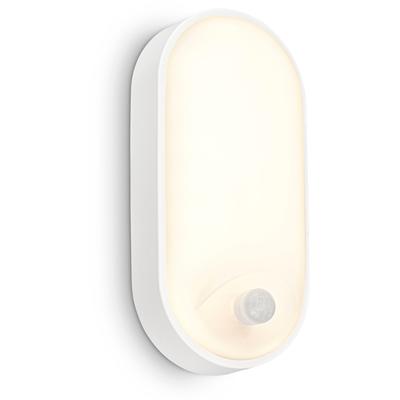 Außen-Wandleuchte BRILONER LEUCHTEN "RUCH Sensor Außenleuchte", weiß, Lampen Image
