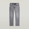 Straight-Jeans G-STAR "Mosa Straight", Herren, Gr. 33, Länge 32, grau (faded grau neblina), Denim/Jeans, Obermaterial: 98% Baumwolle, 2% Elasthan, casual, straight fit, Jeans, mit hellen Nähten