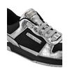 Sneaker PLEIN SPORT "VIPER LUXE // GEN.X.05", Gr. 35, Normalschaft, 0270, schwarz, silber, Schuhe