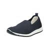 Slipper IMAC "Imac Slipper Lederimitat/Textil", Damen, Gr. 37, blau (dunkelblau), Lederimitat, Textil, casual, Schuhe