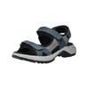 Sandale IMAC "Imac Sandalen Leder", Kinder, Gr. 41, bunt (blau, grau), Leder, casual, Schuhe