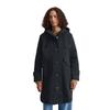 Outdoorjacke MARC O'POLO "aus gepeachtem Baumwoll-Twill", Damen, Gr. 32, blau (deep night blau), Obermaterial: 100% Baumwolle; Füllung: 100% Nicht verfügbar; Futter: 100% Polyester, unifarben, casual, relaxed fit, Langarm, Jacken