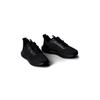Sneaker CALVIN KLEIN JEANS "EVA RUNNER MIX NY", Herren, Gr. 45, schwarz, Textil, unifarben, sportlich, Schuhe, Runner Sneaker, Freizeitschuh, Halbschuh mit seitlichem Logo