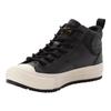 Sneaker CONVERSE "CHUCK TAYLOR ALL STAR MALDEN STREET WATERPROOF BOOT", Gr. 39,5, total eclipse, schwarz, Synthetik, sportlich, Schuhe, wasserddicht