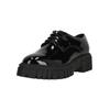 Slipper CLARKS "Page Walk", Damen, Gr. 41, schwarz, Leder, klassisch, Schuhe, mit Oversized-Sohle für modernen Twist