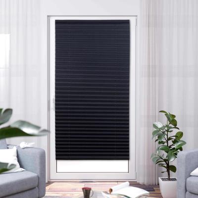 Plissee K-HOME "COMO", schwarz, B:110cm H:130cm, Obermaterial: 100% Polyester, Plissees Image