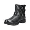 Stiefelette CAMEL ACTIVE "camel active Stiefelette Nappaleder", Damen, Gr. 38, schwarz, Nappaleder, casual, Schuhe