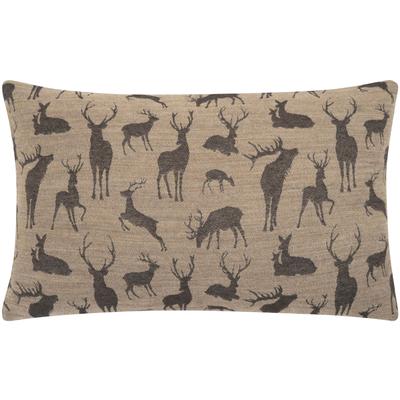 Dekokissen PAD "Herd", braun (light braun), B:60cm L:35cm, Baumwolle, Acryl, Polyester, Wolle, Viskose, Dekokissen_Sitzkissen_Kissenhüllen, Made in Europe Image