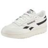 Sneaker REEBOK CLASSIC "CLUB C DOUBLE REVENGE", Gr. 41, chalk, cschwarz, chalk, Synthetik, Textil, sportlich, Schuhe