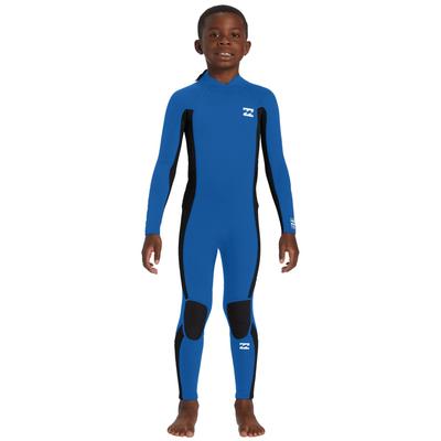 Neoprenanzug BILLABONG "4/3mm Toddler Foil" Gr. 4, blau (mid blau), Sportanzüge, 4(101-108cm), 80% Neopren, 20% Nylon