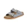 Hausschuh ROHDE "Rohde Hausschuhe Veloursleder", Damen, Gr. 36, grau, Veloursleder, casual, Schuhe