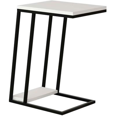 Beistelltisch DECORTIE "PAL C BEISTELLTISCH", weiß, B:30cm H:57cm T:40cm, Tische, Leichte Montage, Lagerung, Platzsparend Image