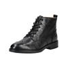 Schnürstiefelette PIKOLINOS "PIKOLINOS Stiefelette Leder", Damen, Gr. 38, schwarz, Leder, casual, Schuhe