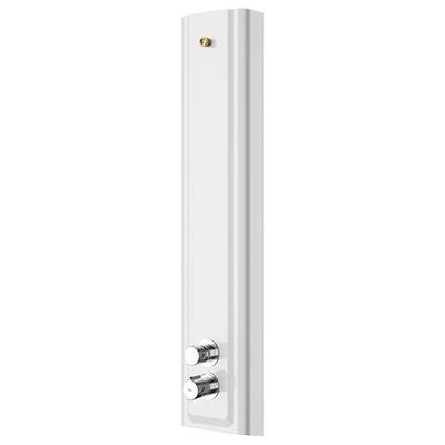 KWC Aquarotter Duschpaneel, F5, hydr., MIRANIT, Thermostat, f. Duschkopf, verrohrt, 2030067183 2030067183 Image
