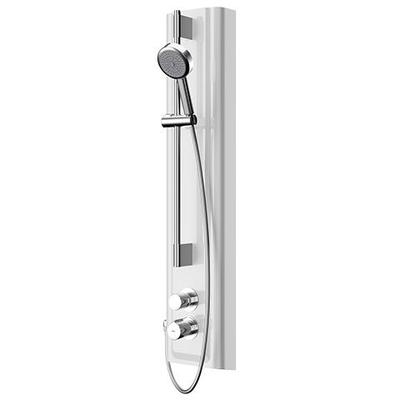 KWC Aquarotter Duschpaneel, F5, hydr., MIRANIT, Thermostat, HB-Garnitur, 2030056546 2030056546 Image