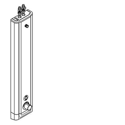 KWC Aquarotter Duschpaneel, F5, elek., Edelstahl, Therm., f. Duschkopf, 24 VDC, 3600006389 3600006389 Image