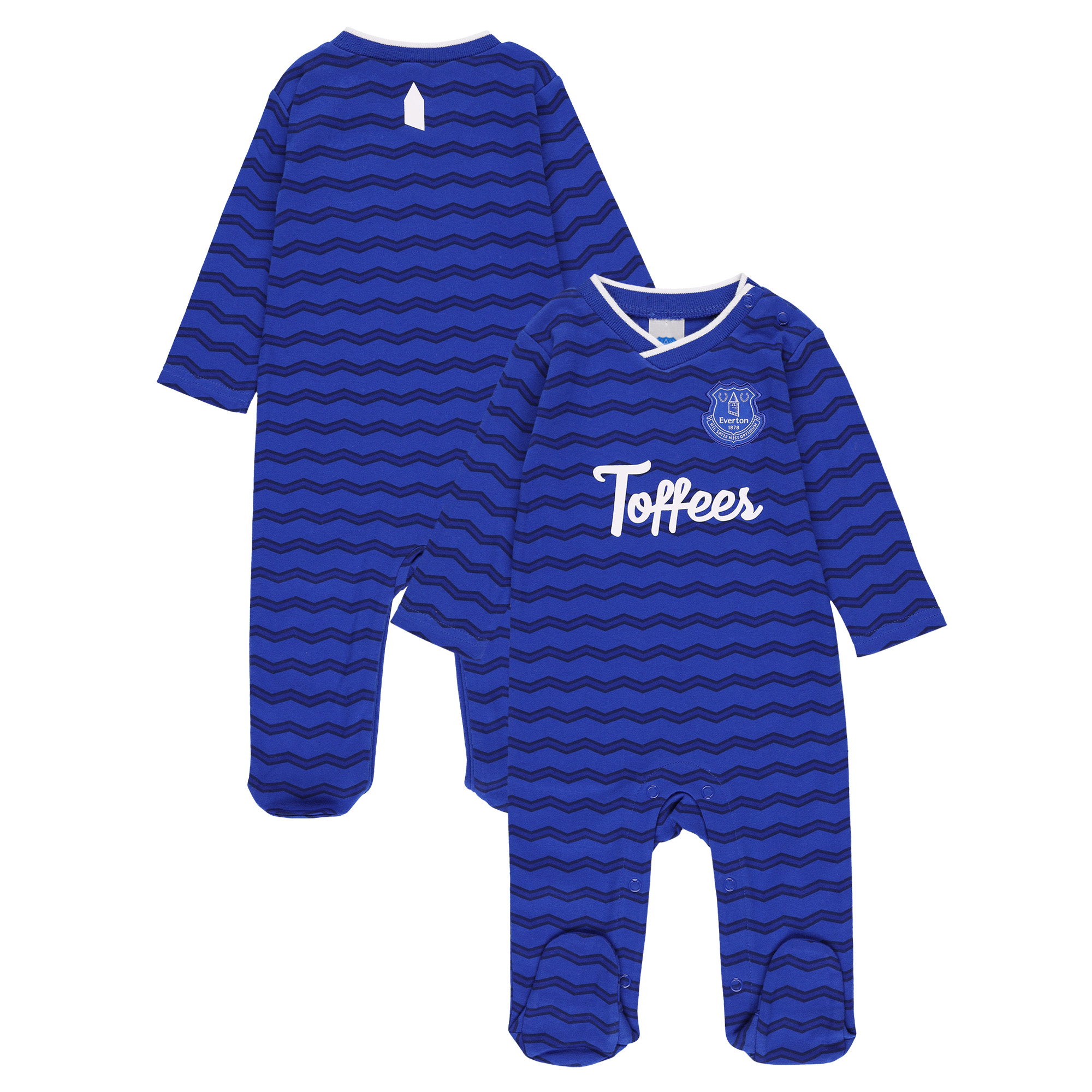 Everton Heimtrikot-Schlafanzug – Royalblau – Baby Image