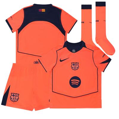 Barcelona Nike Stadium Mini-Ausweichausrüstung 2025-26 - Kleinkinder Image