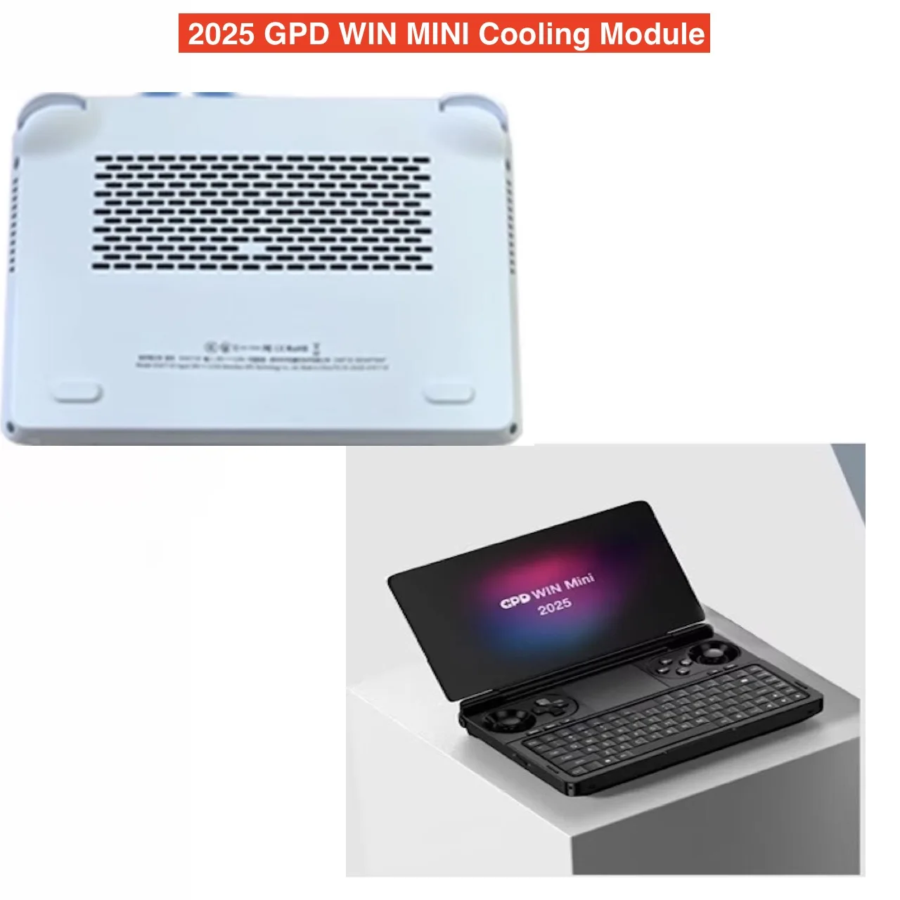 Für 2025 GPD WIN MINI Laptop-Kühlmodul + Untergehäuse aus Aluminiumlegierung Image