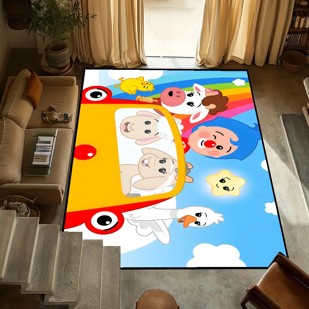 Cartoon P-Plim P-Plim kleiner Teppich Nachttisch Küche Bad Wohnzimmer Haus Schlafzimmer Bodenmatte Fußmatte Großer Teppich Teppich Dekoration