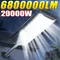 6800000LM LED lampe extérieure solaire lumière du soleil capteur de mouvement lumière télécommande 20000W lampe solaire étanche rue mur jardin Lam