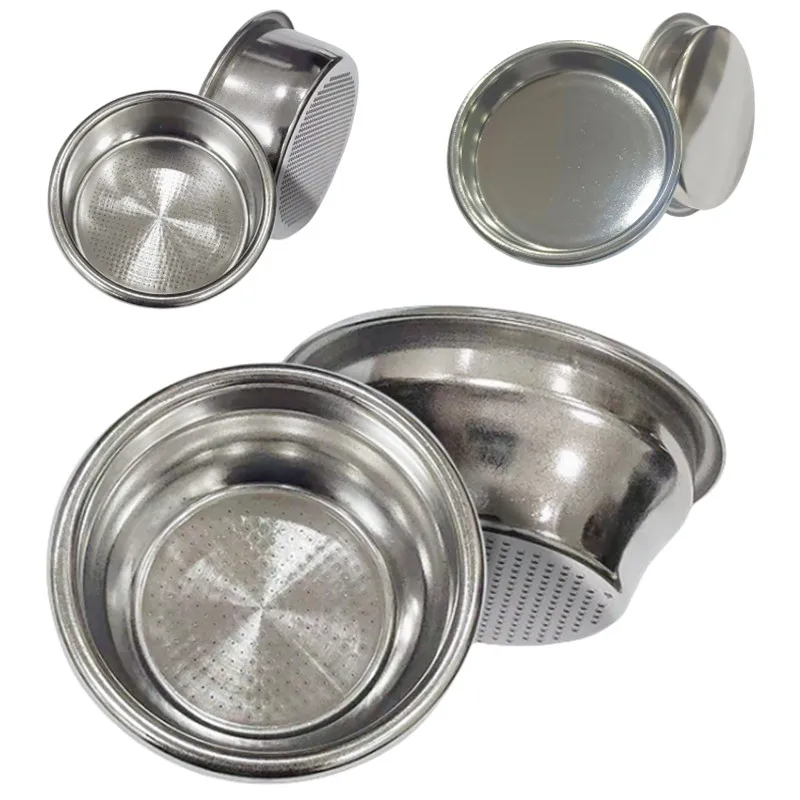 54-mm-Korb für Siebträger ohne Boden, 54-mm-Breville 870 875 878 880 Espressomaschinen-Zubehör, Kaffeefilter, 1/2 Tasse