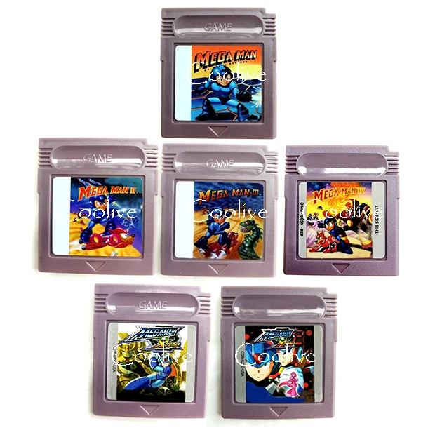 Graue Shell Megaman Mega Man Xtreme 1 2-Serie Videospiel-Speicherkartusche für 16-Bit-Konsolenzubehör