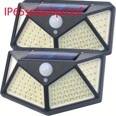 Solar Outdoor Lights, Sports Sensor Outdoor Lights for Exterior Walls, Terraces, Courtyards, Garage Deckers, Garden Sports Sensor Safety Lights