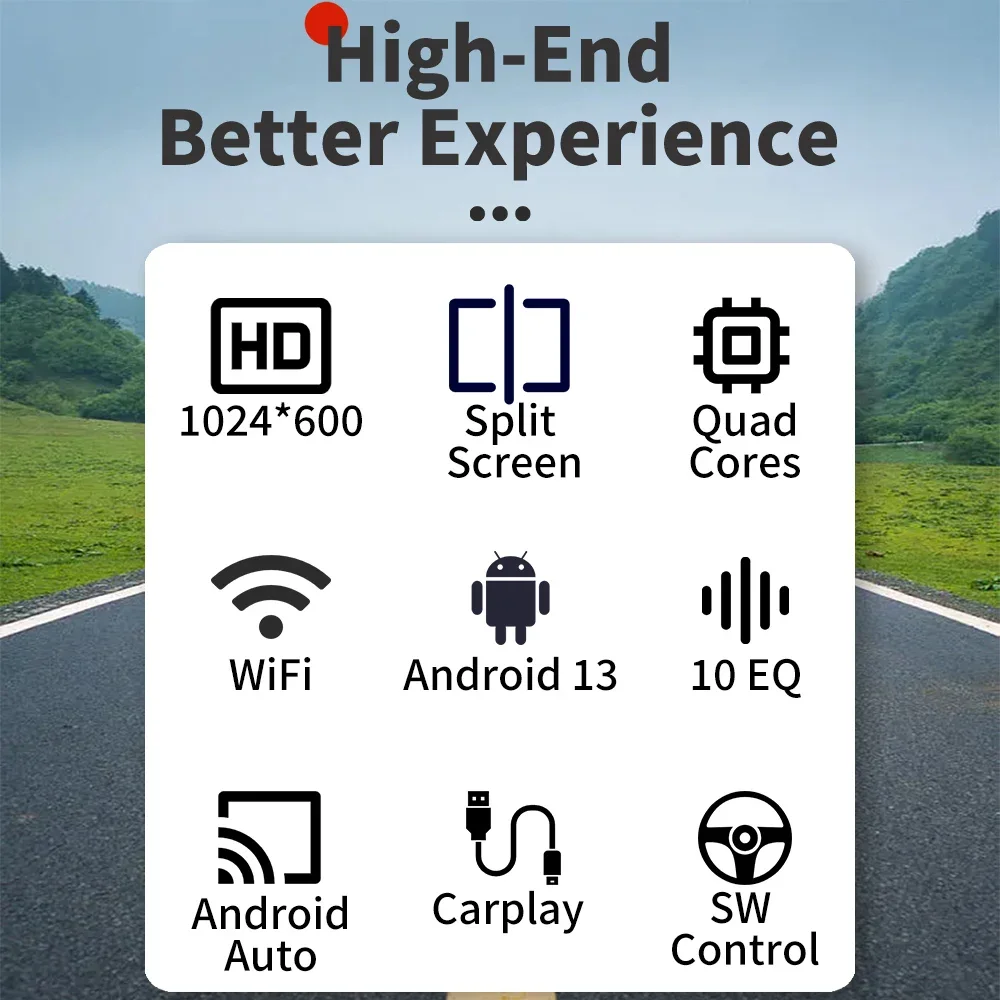 Autoradio Head Unit 2 Din Android Radio for Vauxhall Corsa C MK2 2001-2006 Carplay Android Auto 7" Car Multimedia GPS Navigation