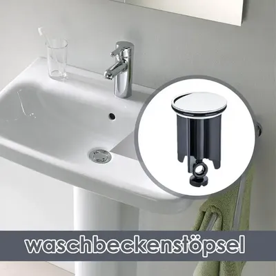 40mm Sink Plug Height Adjustable Sink Drain Plug Strong Sealing Sink Plug 40mm Antirust For Bathtub Toilets