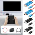 Per Switch 2 Cavo HDMI Cavo USB C a HDMI Adattatore 4K 60Hz HDR PD 100W per Nintendo Switch 1 Switch 2 OLED PS4/5 Laptop