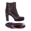 Santoni Damen Stiefelette, Gr. 36.5, braun, kein Etikett