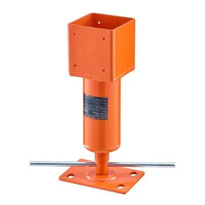 SucceBuy 24700 lbs Screw Jack Post 13.2"-18.7" Adjustable Shore Jack Temporary House Floor Jack Pole for Home Leveling Lifting