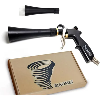 Tornador Air Blow Gun Car Interior Cleaning Tornado Gun High Pressure Car Detailing Cleaning Tool with Nozzle