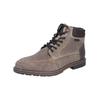 Schnürstiefelette RIEKER "Rieker Stiefelette Leder", Herren, Gr. 42, braun (hellbraun), Leder, casual, Schuhe
