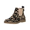 Stiefelette BLOWFISH "Blowfish Stiefelette Lederimitat/Textil", Damen, Gr. 37, braun (leopard), Lederimitat, Textil, casual, Schuhe