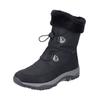 Stiefelette RIEKER "Rieker Stiefelette Textil", Damen, Gr. 39, schwarz, Textil, casual, Schuhe