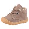 Lauflernschuh PEPINO BY RICOSTA "Corany WMS: normal", Kinder, Gr. 23, braun (hellbraun), Leder, casual, Schuhe, Babyschuh mit Warmfutter, Größenschablone zum Download